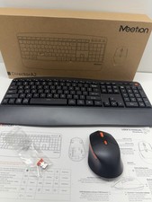 Meetion Director A2 Wireless Ergonomic Keyboard and Mouse Combo Bluetooth 5.0
