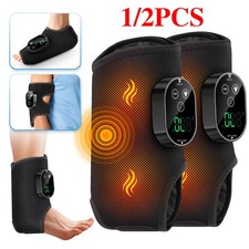 Electric Foot Ankle Massager Relieve Ankle Pain 6 Heat Levels, 3 Vibration Modes