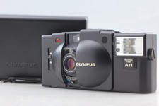 N MINT w/ Case Olympus XA 2 Point Shoot 35mm Film Camera A11 Flash From JAPAN