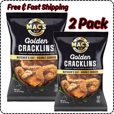 Macs Chicharrones Golden Cracklin Curls, Frie...