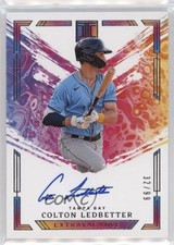 2024 Panini Impeccable Extravagance 32/99 Colton Ledbetter #EA-CL Auto 0m7x