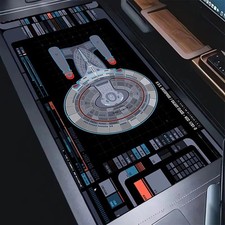 Viral Star Trek Starship Console Mouse Pad Futuristic Sci-Fi Desk Mat