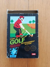 Golf Version ASD complet Nintendo Nes 