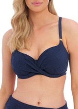Fantasie Ottawa Navy Ink Blue Bikini Top Full Cup Under-Wire 36D - BNWT  46