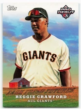 2023 Reggie Crawford Topps Pro Debut Farm Fresh Futures Rookie
