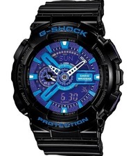 Casio - G-Shock Hyper Colors Black Resin Ana-Digi Men's Quartz Watch GA110HC1AJF