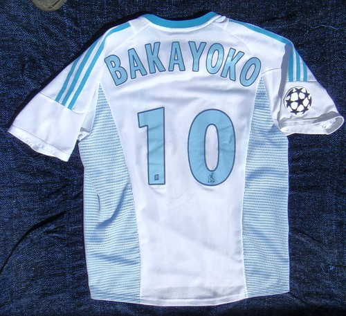 Olympique Marseilles 2002-03 BAKAYOKO #10 UEFA Champions Football/Soccer Jersey - Picture 8 of 10