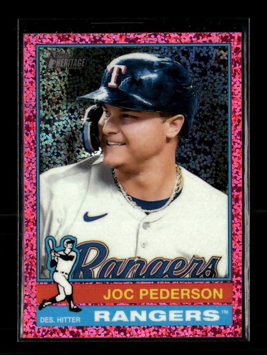 2025 Topps Heritage Chrome Pink Sparkle Refractor Complete Your Set 1-250 - Picture 130 of 202