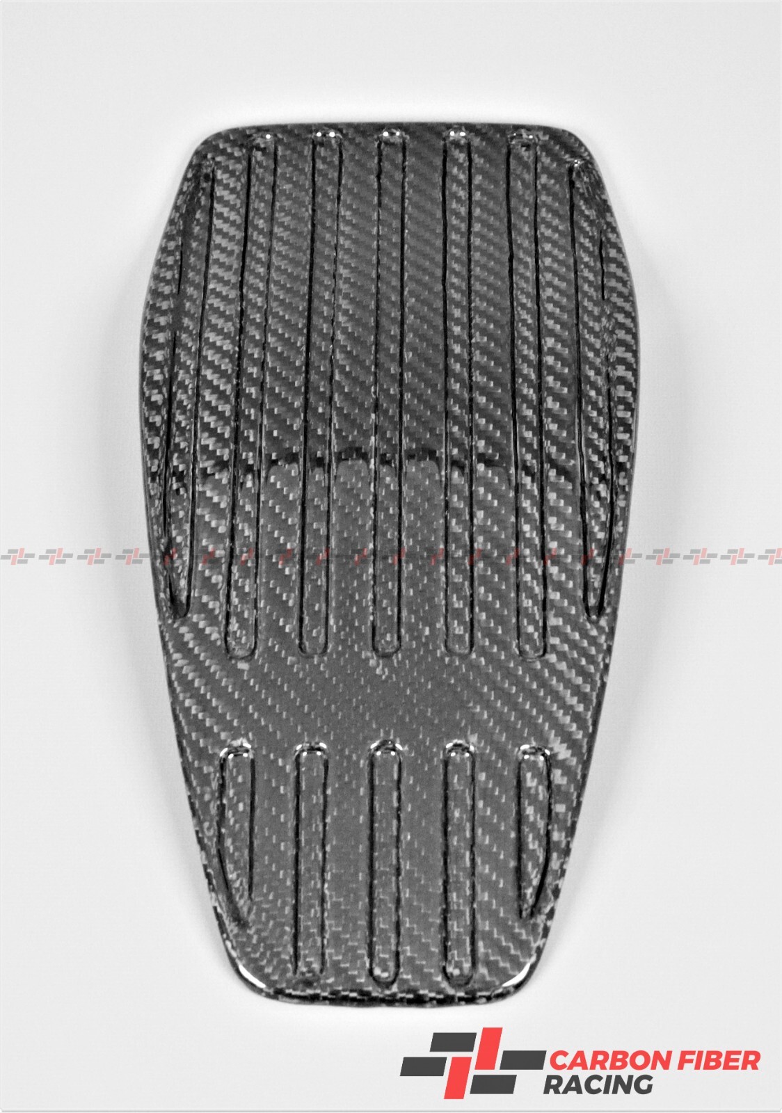 McLaren 540C 570GT 570S 600LT 650S MP4-12C Ribbed Top Engine Cover Carbon Fiber