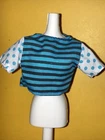 Barbie Doll 1/6 Scale 1980s Vintage Shirt Free shipping In USA 🌹