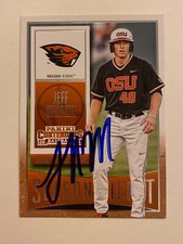 Jeff Hendrix Signed Panini #53 2015 Card Oregon State University Auto MLB RAD