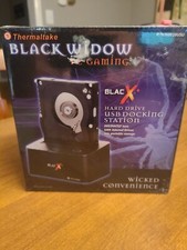 Thermaltake Black Widow BlacXduet 2.5/3.5 eSATA USB Docking Station Hard Drive