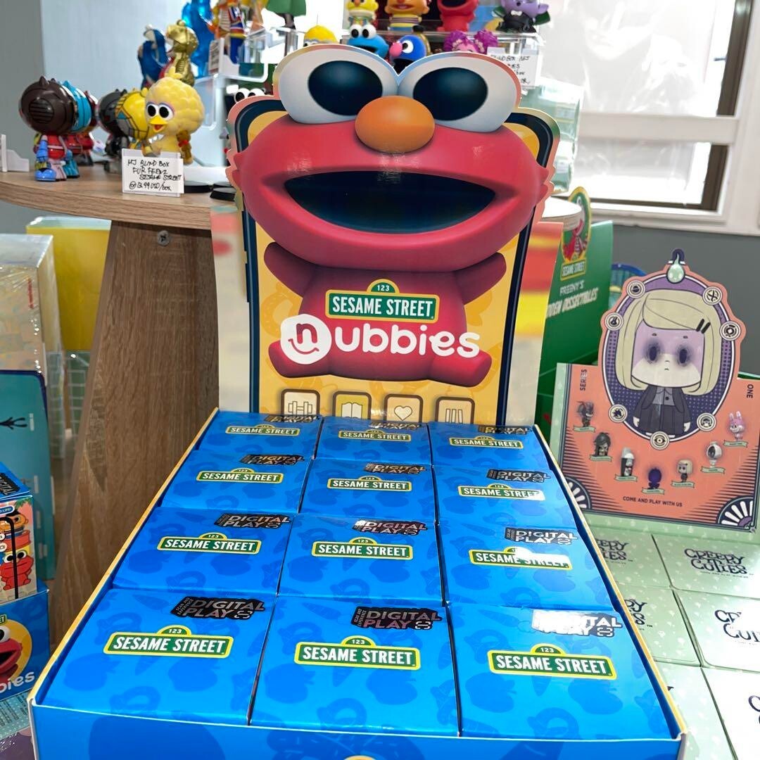 Mighty Jaxx Nubbies Sesame Street Series 1 Figures Sealed 12 Blind