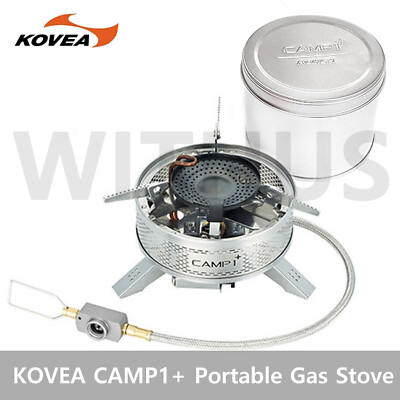 KOVEA CAMP1 Plus Hose Portable Gas Stove KGB-1608 with Case for Outdoor - Fedex