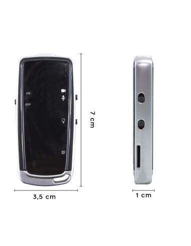 Mini microphone de poche pour enregistreur vocal vidéo numérique HD portable - Afbeelding 2 van 8
