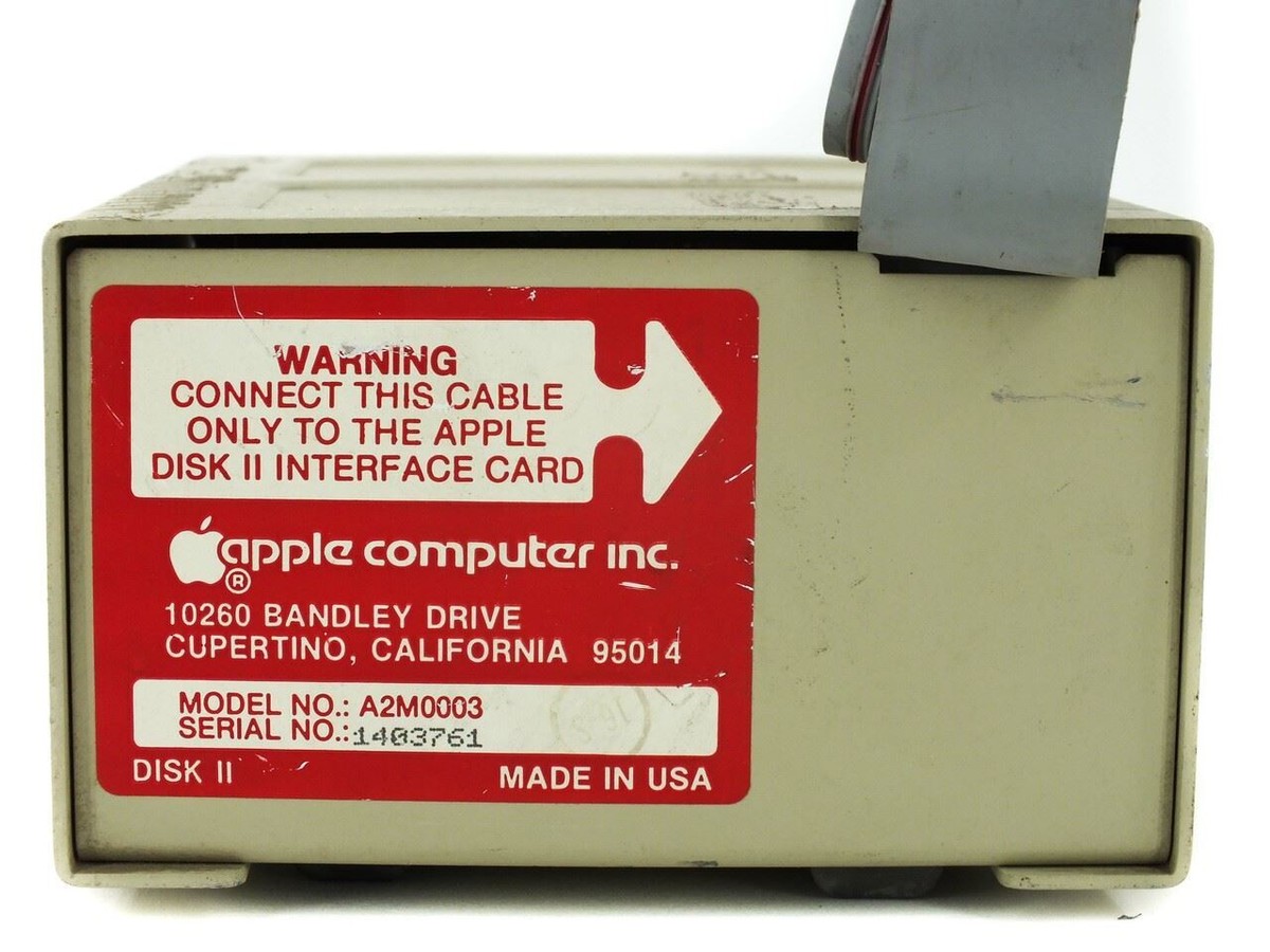 Apple A2M0003 Vintage Disk II 5.25