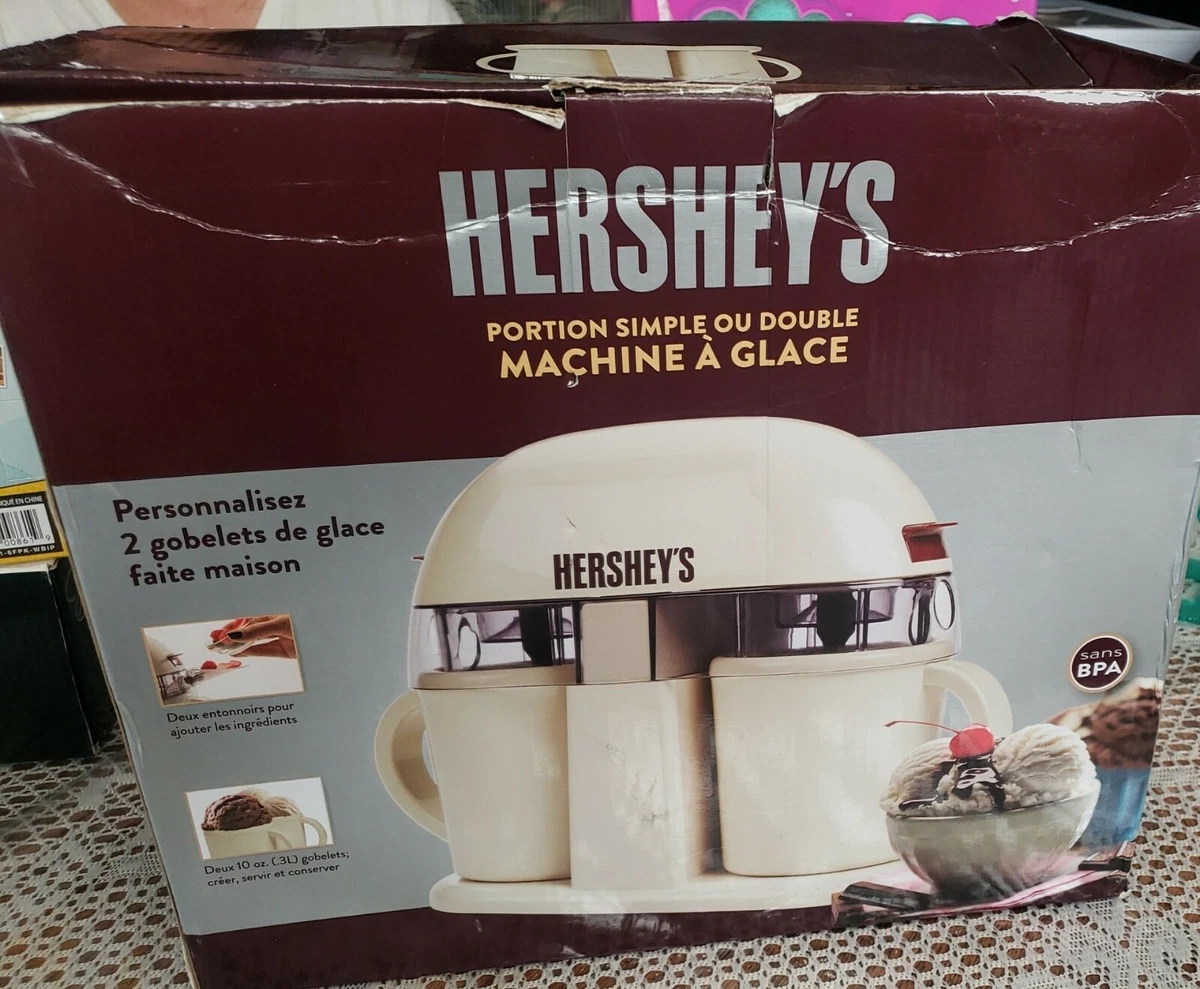 Hershey's dual single serve ice cream machine hot sale