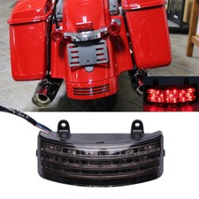 For Harley Street Glide FLHX 2006-2013 LED Tri-Bar Rear Fender Tail Light Brake