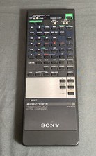 Sony Programmable System Commander Remote rm-p202 Control AUDIO/TV/VTR/VCR WORKS