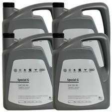 4x5 Liter ORIGINAL 5W-40 VW 502 00 / 505 00 Motoröl SPECIAL G 5W40 GS55502M4