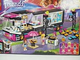 Lego Friends Pop Star Tour Bus 41106 Factory Sealed Shelf Worn