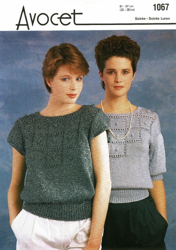 AVOCET Soirée Lurex ~ Ladies Designer Knittings Patterns ~ Various **FREE P&P** - Picture 3 of 10