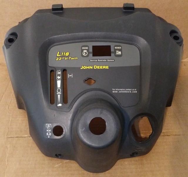 John Deere L118B 22HP VTwin Instrument Panel GX20175 eBay