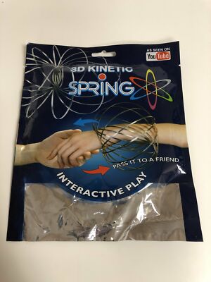 As Seen On TV You Tube 3D Kinetic Spring Interactive Play Rolls Up & Down Arms D