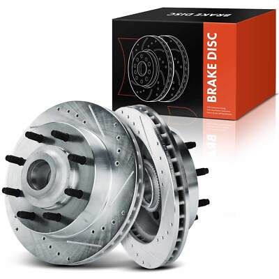 EBC Premium Front Rotors (318x39mm) | 94-99 Dodge Ram 3500 Pick-up 5.9 2WD 4 Wheel ABS