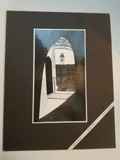 Howard Stoltz Vintage 1980 5x9 B&W  Arch Window Photo Exhibited Santa Cruz CA 80