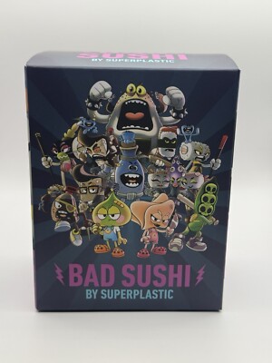 SuperPlastic: Bad Sushi Series One (1) 25+ Limited Edition Foodgitive Figures