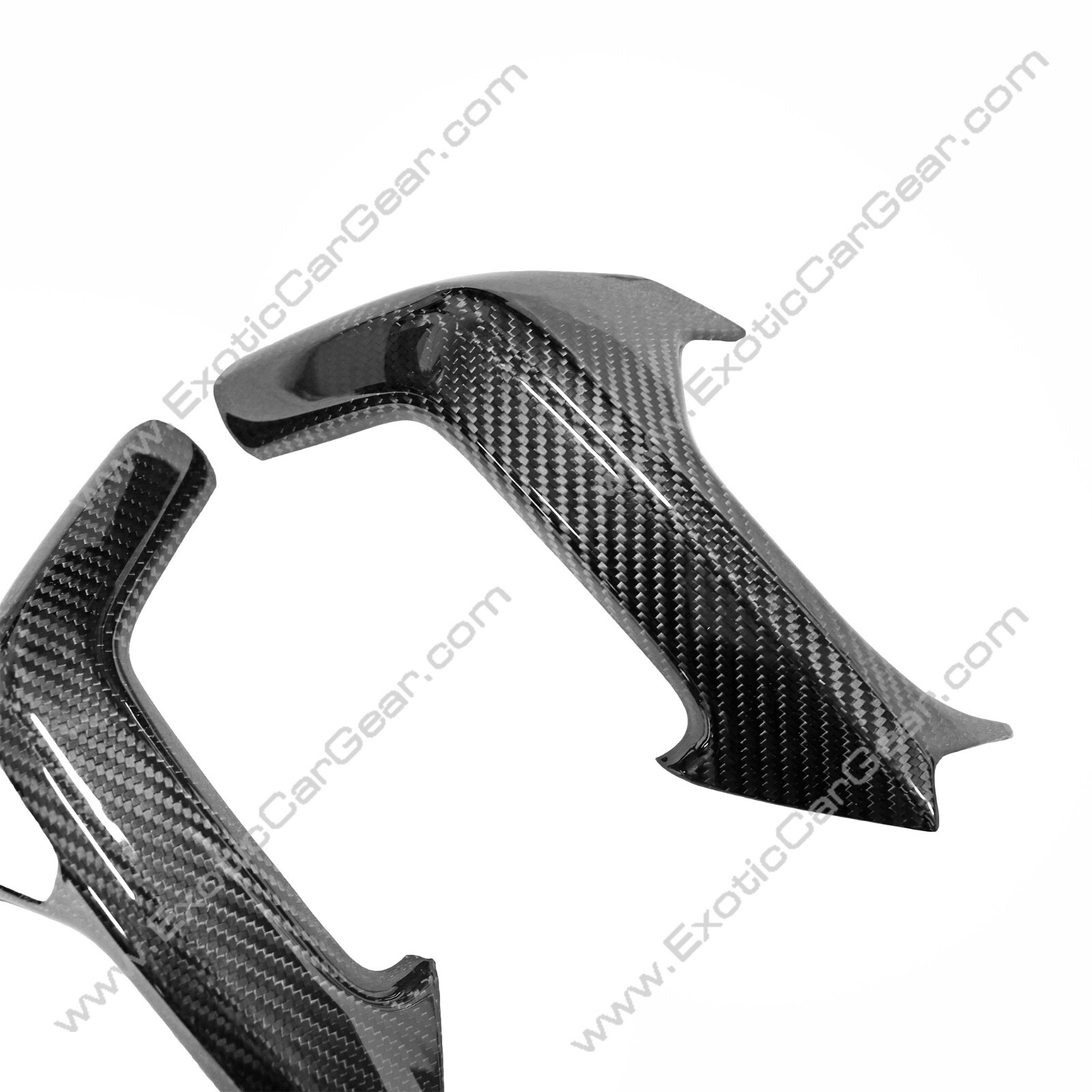 Lamborghini Huracan Carbon Fiber Inner Door Handle Covers