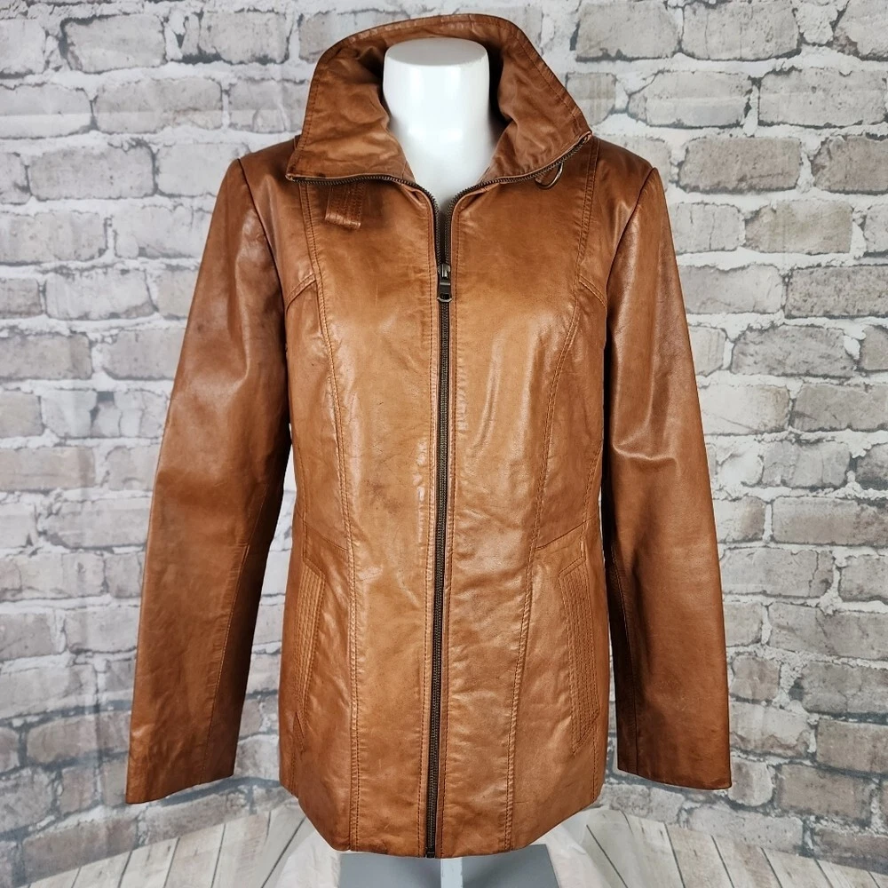 Marc anthony leather jacket cheap