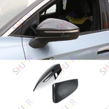 For Volkswagen ID.4 2021-2022 Carbon Fiber Side Rearview Mirror Car Cover Trim