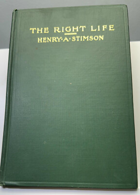 Stimson - The Right Life and How to Live It - Intro by City supt of schools NY