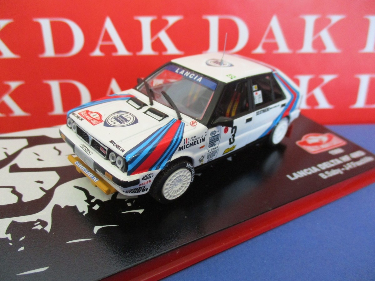 Die cast 1/43 Modellino Auto Lancia Delta HF 4WD Rally Monte Carlo