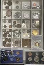 Grabbag $ilver Deluxe US Starter set-Incl 90% $, BU, Proofs & coins 80+ yrs old!