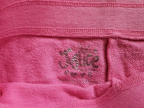 * JUSTICE Pink Athletic Style Bermuda Length Shorts Girls Size 8 - Picture 4 of 4