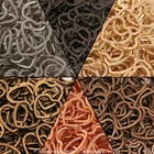 31mm Heart Split Rings Keyring Hook Loop Leather Craft