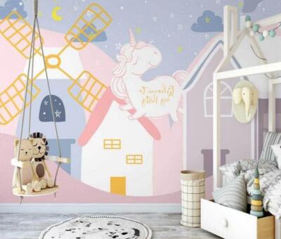 3D Windmill House G2333 Wallpaper Wall Murals Removable Self-adhesive Erin