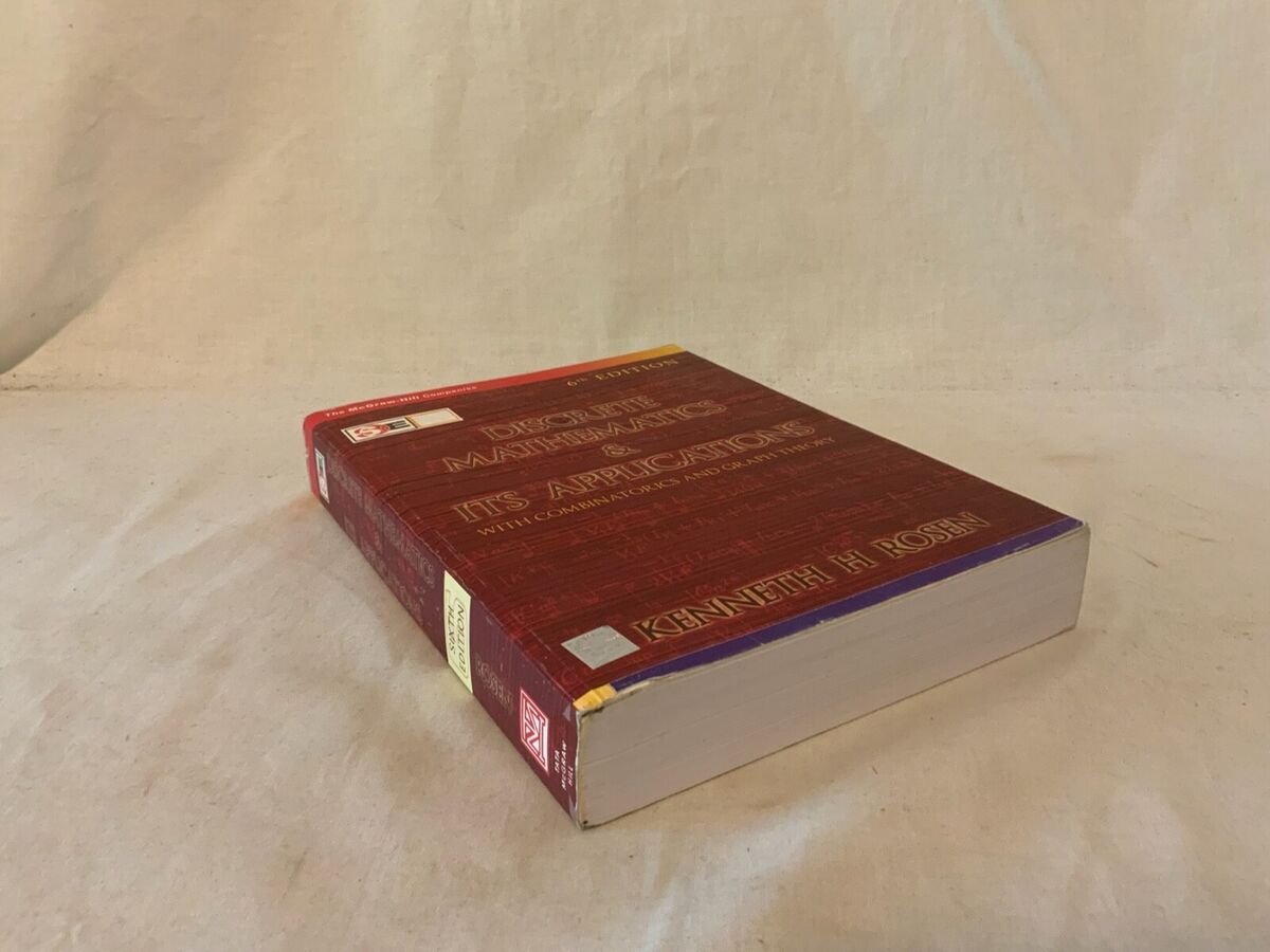Discrete Mathematics & Its Applications Textbook Kenneth H Discrete Mathematics & Its Applications Textbook Kenneth H