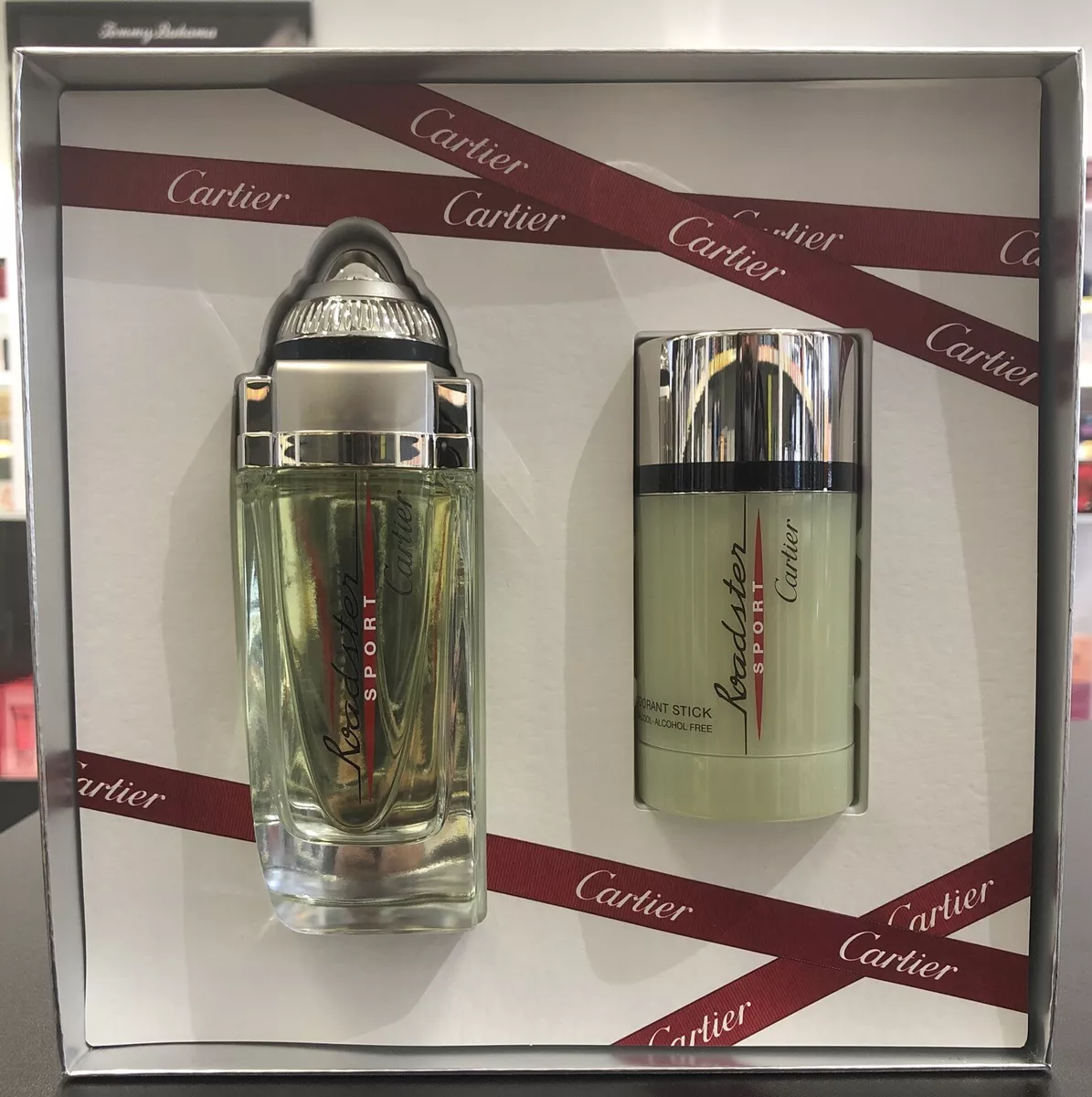 Roadster Sport By Cartier for Men 2 pcs gift Gift Set 3.3 Fl.oz for Men RARE
