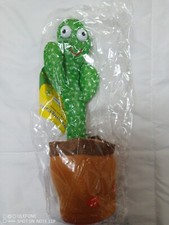 Dancing Cactus Toy Talking Singing Mimicking Recording Plush Doll Song LED Light