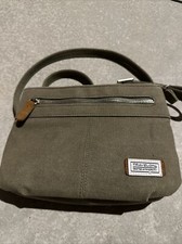 Travelon Olive Green Cross Body Security Messenger Bag