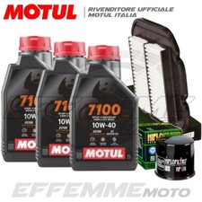 Tagliando SUZUKI DL V-Strom 650 2008 2009 2010 (7100 10W40 + Filtri aria e olio)