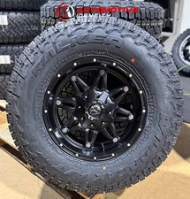 17x9 Fuel Hostage D531 Black Wheels 33 Falken Tires 5x135 Ford F150 Expedition