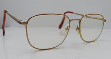 Vintage Charmant 8102 Gold Oval Metal Sunglasses Japan FRAMES ONLY