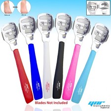 NEW Foot Rasp Callus Remover Scrubber Hard Dead Rough Skin Dual Pedicure Handle