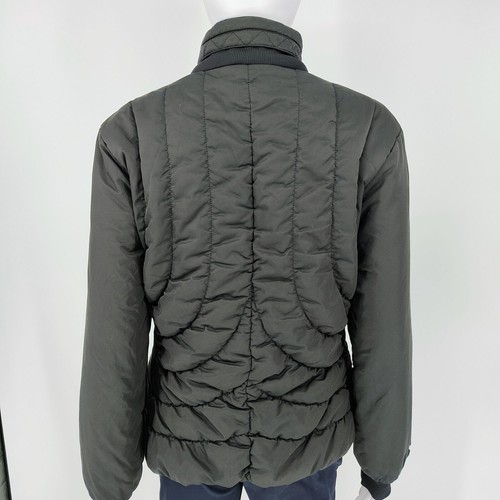 Adidas 2006 Womens Quilted Black Synthetic Fill Zip-Up Puffer Jacket (M) *Flawed - Picture 2 of 15