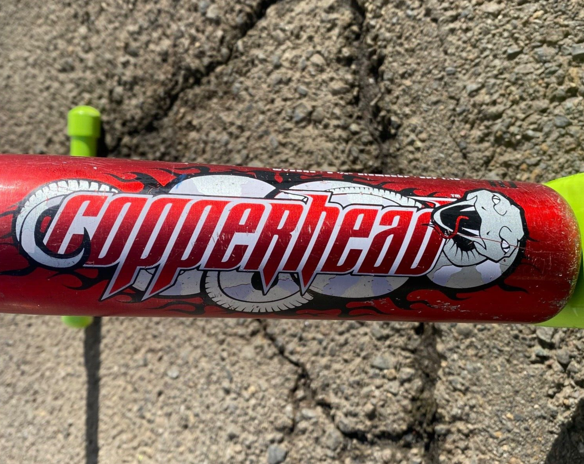 Youth Worth Copperhead -10 Baseball Bat 30/20oz. 2 1/4 Diameter YBCH10